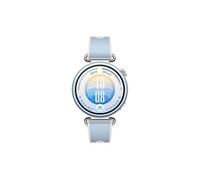 Huawei Watch GT 7 41 mm Bluetooth acier inoxydable avec bracelet en fluoroélastomère Bleu et Blanc