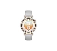 Huawei Watch GT 7 41 mm Bluetooth acier inoxydable doré avec bracelet en cuir composite Gris