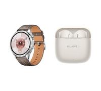 Huawei Watch GT6 46mm Grey + Huawei FreeBuds SE 3 Beige