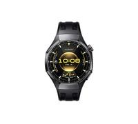 Montre connectée Huawei Watch GT6 Pro 46 mm Bluetooth Titane noir avec bracelet fluoroélastomère Noir