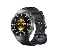 HUAWEI Watch GT6 Pro 46mm Montres connectées + Freebuds 6i Noir Écran AMOLED de 1,47 Pouce, Jusqu'à 21 Jours d'autonomie, Cyclisme de Niveau Professionnel, Compatible avec iOS et Android, Black