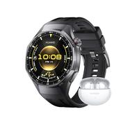 HUAWEI Watch GT6 Pro Montres connectées + Freebuds 6i Blanc Écran AMOLED de 1,47 Pouce, Jusqu'à 21 Jours d'autonomie, Cyclisme de Niveau Professionnel, Compatible avec iOS et Android, Black