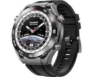 HUAWEI Watch Ultimate Montre Connectée,Analyse de l’ECG, Technologie de plongée jusqu'à 100m,Suivi de santé avancée,14 Jours d'autonomie,Nouveau Mode expédition,Noir,Compatible Android et iOS