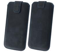 HUAWEI Y6 2017 - Vraie Housse En Cuir Sac Étui De Protection