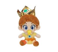 HUAWELL Mario All Star Collection peluche, marguerite, Roslina, princesses, cadeau pour Noël, Nouvel An, anniversaire, 17 cm (6,7 pouces) (Prince marguerite)