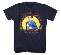 HUAX Ace Attorney Phoenix Wright Men's White Yellow Black Red Mens Women T T-Shirts à Manches Courtes 100% Cotton Anything Agency Talent Scout LA Capcom(Small)