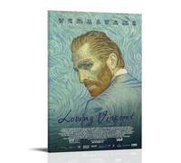 HUAYEEENT Poster Loving Vincent - Impression sur toile - Décoration d'intérieur pour salon - 60 x 90 cm - Style cadre