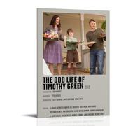 HUAYEEENT Poster The Odd Life of Timothy Green - Impression sur toile - Esthétique - Décoration d'intérieur pour salon - 50 x 75 cm - Style cadre