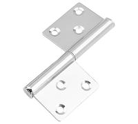Huayeex Charnières De Porte Renforcées, Paumelles de Meuble pour Portes, Quincaillerie D'Attache Pour Portails Bi-Fold - Installation Maintenance Remplacement Pour Chambre Cuisine Fenêtre Placard