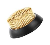 Huayeex Épinglettes à Fleurs | Mini Épinglettes Florales Ronde Métallique,Support Métallique à Aiguilles en Cuivre pour Composition de Bureau Jardin et Décoration Extérieure