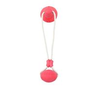 Huayeex Jouet à tirer à ventouse pour chiens, jouets de stimulation pour chien, jouets à mâcher pour chien, jeux d'ennui pour chien, anti-ennui pour jardin, dentition, rive