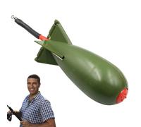 Huayeex Mangeoire à appâts pour fusée,Mangeoires à fusées à granulés pour la position de la carpe | Mangeoire de fusée de pêche à la carpe, porte-appât flottant, Spomb de pêche pour attirer les outils
