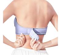Huayeex Massageur Mammaire Pour Femmes,Appareil De Massage Du Bust Sans Fil | Masseur Poitrine Chauffant Respirant pour Allaitement, Utilisation au Bureau, Soins Quotidiens, Hôpital et Déplacements