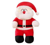 Huayeex Peluche de Père Noël Coussin Père Noël en Peluche Douce | Coussin Rembourré Enfant Doux Moelleux Pour Maison Foyer Salon Séjour Fête Hôtel Réunion Appartement Studio Dortoir Canapé