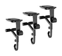 Huayeex Porte-Bas de Noël,Porte-Décorations Festives | Lot de 3 Supports Ajustables pour Bas de Noël Décorations Manteau Bureau Porte Guirlande