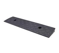 Huayeex Rampe De Seuil De Porte en Caoutchouc, 3cm Rampes De Bordure en Caoutchouc, Rampes De Seuil Robuste, Rampe De Garage Antidérapante