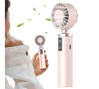 Huayeex Ventilateur Personnel - Batterie 1800mAh à 9 Vitesses | Ventilateur Personnel Nomade | Pour Voyage, Pique-Nique, Plage, Randonnée, Vacances, Déplacements, Activités Extérieures et