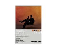 HUAYEQWHELH Ivan Cornejo - Impression sur toile de l'album Mirada - Impression sur toile vintage pour salon, chambre à coucher - 40 x 60 cm - Style sans cadre