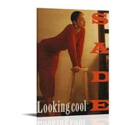 HUAYEQWHELH Sade Poster mural décoratif sur toile vintage pour salon, chambre à coucher, 60 x 90 cm, style cadre