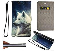 HUAYIJIE Flip Coque pour Crosscall Core M4 Coque Etui Housse Case Cover Lang