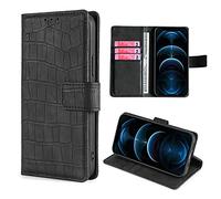 HUAYIJIE GKFGEY Flip Coque pour Konrow Sky 55 Coque Phone Case Cover Etui Housse [Noir]