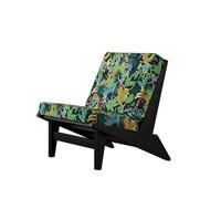 HUAYUSEDF Dans la forêt du matin, il y a un salon noir de style chinois, une salle de réception, un fauteuil poire, une chambre décontractée, un fauteuil de salon et un siège de canapé de balcon créat