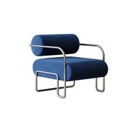 HUAYUSEDF Fauteuil Poire Bleu de Style Nordique pour Salon, Chambre à Coucher, Fauteuil de Salon, canapé de Balcon créatif
