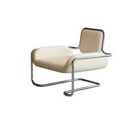 HUAYUSEDF Fauteuil Poire de Salon Blanc de Style Nordique, Fauteuil de Salon décontracté pour Chambre à Coucher, canapé de Balcon créatif
