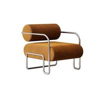 HUAYUSEDF Le Salon Jaune dans Le Style Nordique et médiéval Pouf La Chambre décontractée Le Fauteuil de Salon et Le siège de canapé de Balcon créatif