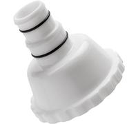 HUAYUWA Adaptateur d'aspirateur RP/RX Skimmer Pièce de rechange pour raccord de tuyau de 3,8 cm et 3,2 cm compatible avec les piscines hors sol Summer Waves (1 pièce)