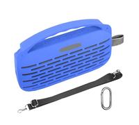 HUAYUWA Coque en silicone souple compatible avec Bose SoundLink Flex 2ème génération (Gen 2), haut-parleur Bluetooth portable Housse de protection souple pour haut-parleur d'extérieur (Bleu)