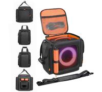 HUAYUWA Étui de transport pour haut-parleur compatible avec JBL PartyBox Encore Essential 2/1, haut-parleur de fête portable et accessoires, housse de protection anti-poussière de voyage, sac à