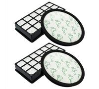 HUAYUWA Lot de 2 filtres HEPA ZR903701 compatibles avec aspirateurs Rowenta sans sac RO76xx Silence Force Cyclonic, RO7611EA RO7647EA RO7663EA RO7676EA RO7681EA RO7690EA RO7691EA