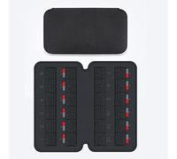 HUAYUWA Memory Cards Carrying Case Holder Compatible for Steam Deck TF Card Organizer Storage Bag