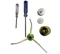 HUAYUWA Module moteur à brosse latérale avec engrenages moteur et tournevis compatible pour iRobot Roomba 500 600 700 800 900 e5 e6 i1 i2 i3 i4 i5 i6 i7 j7 S9