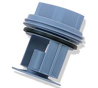 HUAYUWA Pompe de vidange, 1 Pièce, Bleu, Plastique, Filtre compatible avec Bosch/Siemens WM1095/1065 WD7205