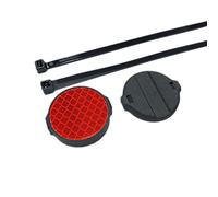 HUAYUWA Support de fixation pour vélo avec boucle de protection, réflecteur, compatible avec AirTag et Montre, support fixe pour accessoires électroniques portables