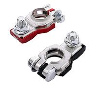 HUAZIZ 1 Paire Bornes de Batterie Connecteur de Pince Cosse Battery Terminal pour Voiture Positive et Négative,Connecteur de Pince Cosse Battery Terminal