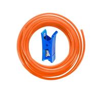 HUAZIZ 12m Orange PU Air Hose, 12mm OD x 8mm ID, 1 Pcs Kit