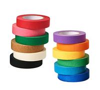 HUAZIZ Washi Tape, 12 Rouleaux Masking Tape 25mm de Large, Ruban Adhésif Décoratif pour Journal et Artisanat, Colorés