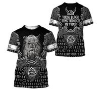 HuazomeeHZM Magnifique Animal Amour Lion T-Shirt Homme imprimé en 3D T-Shirt à Manches Courtes Harajuku Tops Unisexe à la Mode Estivale