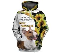HuazomeeHZM Sweat à Capuche imprimé en 3D Bulldog Mom Sweatshirt Unisexe à Motif de Chien Amusant Streewear