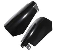 Huazu Protège-mains de moto, coupe cercueil, noir, pour Harley Davidson Touring Sportster Dyna 2007-2022 avec embrayage à câble (taille L)