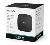 Hub 2 Plus 38244.40.BL1 Centrale d'alarme professionnelle 4G Double SIM Noir