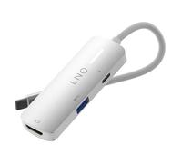 Adaptateur HDMI 4K LINQ Connects avec PD et USB-A - Compatible avec Ordinateurs Portables et Smartphones