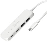 Hub 4-en-1 (écologique), 10Gbps 2 Ports USB-A & 2 Ports USB-C Compatible avec MacBook Pro, MacBook Air, iPad, Mac Mini et Autres(JCH342ER)