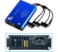 hub 4 en 1 pour chargeurs rapides intelligents Compatible avec le drone DJI Phantom 4/4 Advanced / 4 Pro V2.0 / 4 Pro Plus Obsidian et sa télécommande