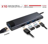 HUB 5 en 1 - 2x USB 3.0 + USB-C + HDMI + Ethernet - XPAND SMART USB-C - PC /MAC