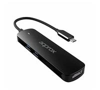 HUB 5 Ports USB 3.0 Type C Noir APPROX