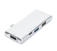 Hub 6 Ports de Type C, Station d'accueil Multifonctionnelle avec USB2.0, USB3.0, Chargement PD, Emplacement pour Carte de Stockage, Emplacement pour Carte de Stockage Micro pour